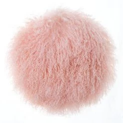 Staunton And Henry Home Accessories Plush Tibetan Wool Sheepskin Throw Cushion