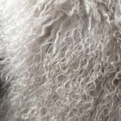 Staunton And Henry Home Accessories Plush Tibetan Wool Sheepskin Throw Cushion