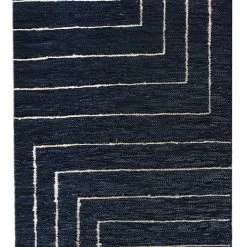 Staunton And Henry Ashkin Woven Leather Rug Rugs