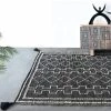 Staunton And Henry Ginnie Black And White Tribal Rug