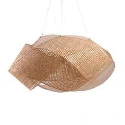 Staunton And Henry Lighting Modern Bamboo Entwined Ceiling Light