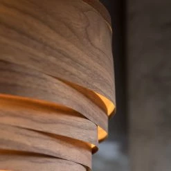 Staunton And Henry Studio Vayehi Light Cloud Wood Veneer Ceiling Light Lighting