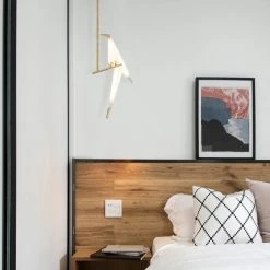 Staunton And Henry Polly Origami Bird Pendant Light Lighting