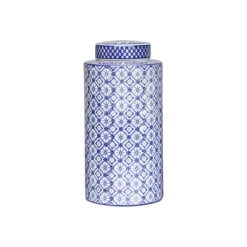 Staunton And Henry Blue And White Ceramic Urn Vase