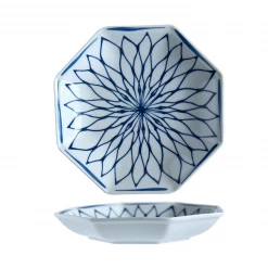 Staunton And Henry Modern Oriental Blue And White Serving Dish Kitchen