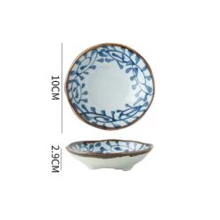 Staunton And Henry Kitchen Akari Blue And White Japanese Sauce Dish