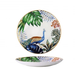 Staunton And Henry Jungle Safari Dessert And Dinner Plate Set Kitchen