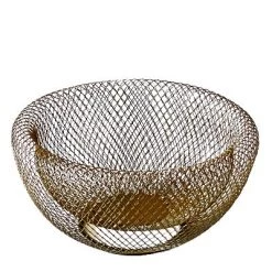 Staunton And Henry Wire Mesh Fruit Bowl