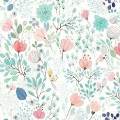 Staunton And Henry Botanicals Floral Wall Mural Wall Decor