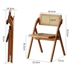 Staunton And Henry Replica Chandigarh Solid Wood Dining Chair