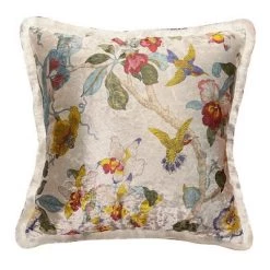 Staunton And Henry Velvet Oriental Garden Throw Cushion 27 Staunton And Henry Velvet Oriental Garden Throw Cushion