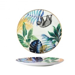 Staunton And Henry Jungle Safari Dessert And Dinner Plate Set Kitchen