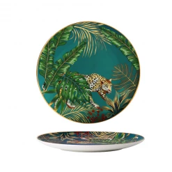 Staunton And Henry Jungle Safari Dessert And Dinner Plate Set Kitchen