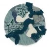 Staunton And Henry Rugs Verne Ocean Blue Round 3D Rug