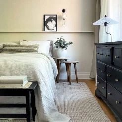 Staunton And Henry Black And White Alphabet Wall Art With Frame