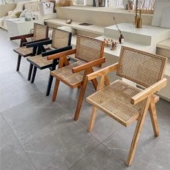 Staunton And Henry Replica Chandigarh Solid Wood Dining Chair