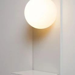 Staunton And Henry Tala Modern White Wall Light Shelf Lighting