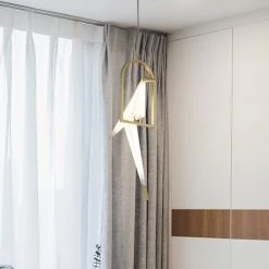 Staunton And Henry Polly Origami Bird Pendant Light Lighting