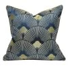 Staunton And Henry Home Accessories Modern Sapphire Cushion Cover