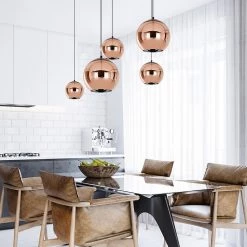 Staunton And Henry Lighting Replica Copper Shade Pendant Light