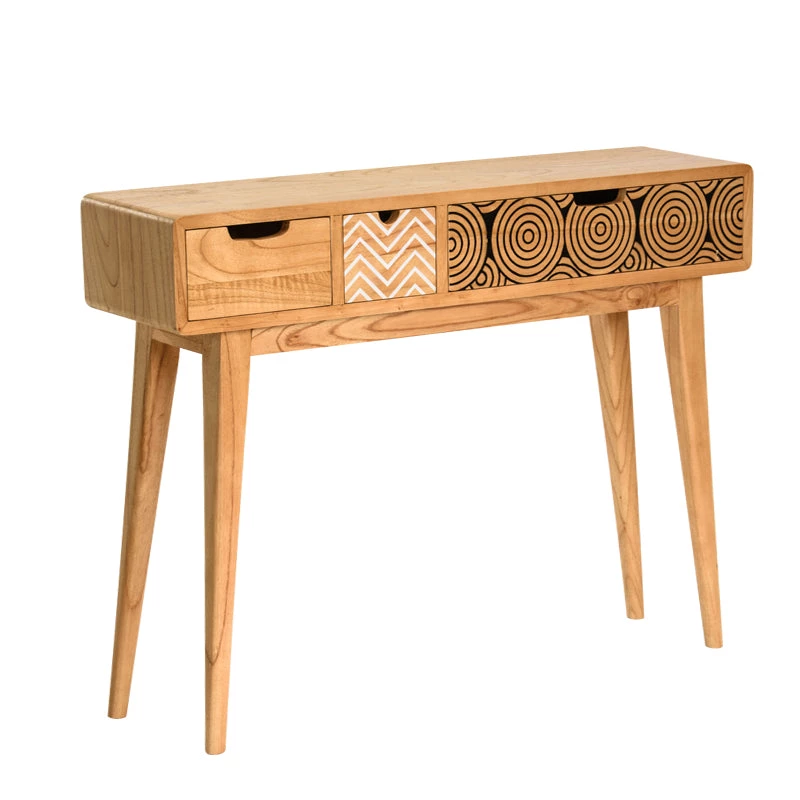 Staunton And Henry Arvil Solid Wood Console Table With Drawers Furniture 2 Staunton And Henry Arvil Solid Wood Console Table With Drawers Furniture