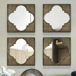 Staunton And Henry Oriental Window Frame Wall Mirror 10 Staunton And Henry Oriental Window Frame Wall Mirror
