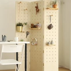 Staunton And Henry Nordic Wood Room Partition