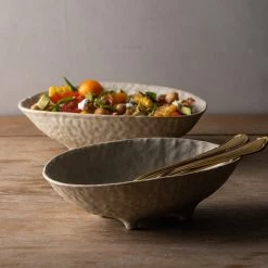 Staunton And Henry Jules Oval Ceramic Serving Bowl Kitchen
