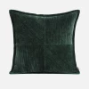 Staunton And Henry Dark Green Accent Throw Cushion