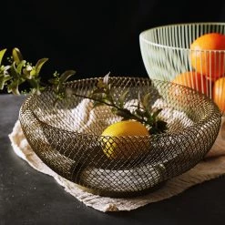 Staunton And Henry Wire Mesh Fruit Bowl