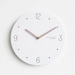 Staunton And Henry White Nordic Wall Clock SALE
