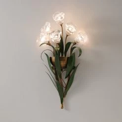 Staunton And Henry Zoe Flower Bouquet Wall Light