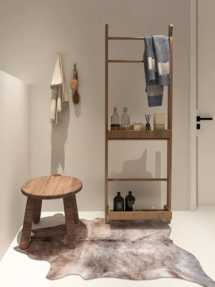 Staunton And Henry Premium Tricolor Brown Faux Cowhide Rug 6 Staunton And Henry Premium Tricolor Brown Faux Cowhide Rug