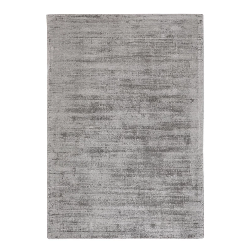 Staunton And Henry Amir Silver Gray Abstract Viscose Rug Rugs 3 Staunton And Henry Amir Silver Gray Abstract Viscose Rug Rugs