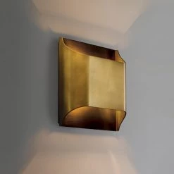 Staunton And Henry Kole Copper Up And Down Wall Sconce Lighting