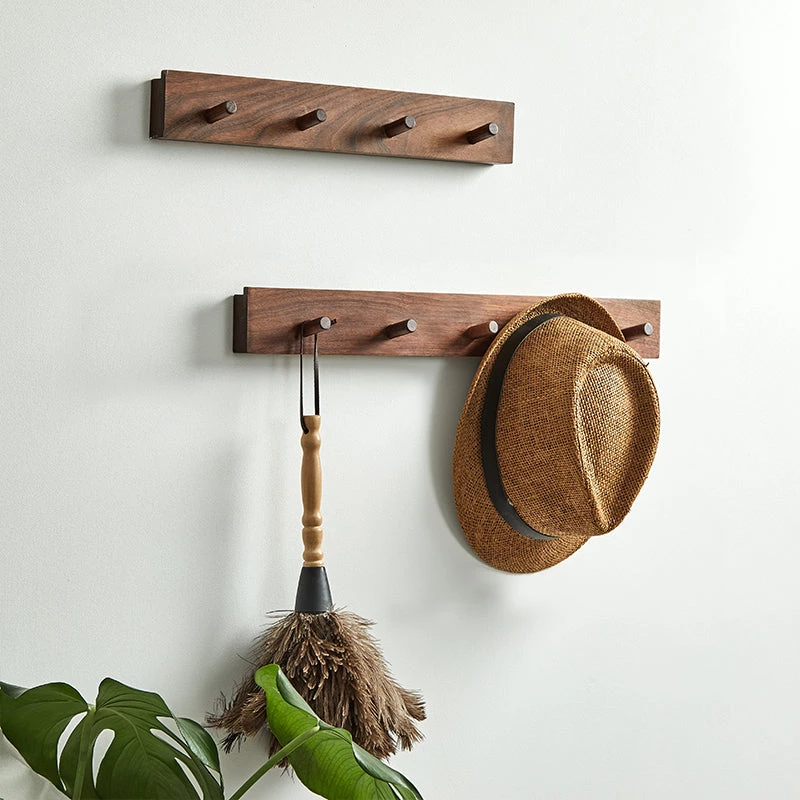 Staunton And Henry Wall Decor Walnut Coat Rack 1 Staunton And Henry Wall Decor Walnut Coat Rack