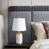 Staunton And Henry Marble Table Lamp With Gold Trim Lighting