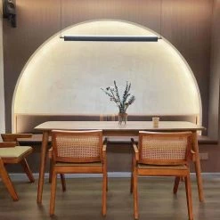 Staunton And Henry Furniture Replica Chandigarh Solid Wood Lounge Chair