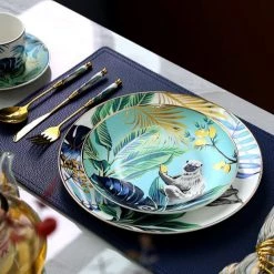 Staunton And Henry Jungle Safari Dessert And Dinner Plate Set Kitchen