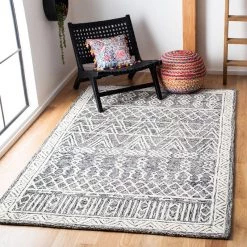 Staunton And Henry Modern Monochrome Tribal Rugs