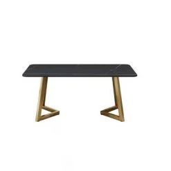 Staunton And Henry Furniture Ella Marble Pattern Dining Table