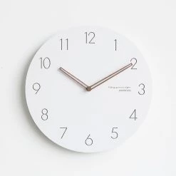 Staunton And Henry Wall Decor White Nordic Wall Clock
