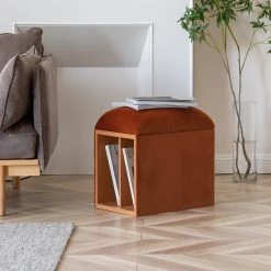 Staunton And Henry Furniture Geanie Shoe Storage Stool