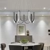 Staunton And Henry Lighting Modern Art Deco U Shape Chandelier