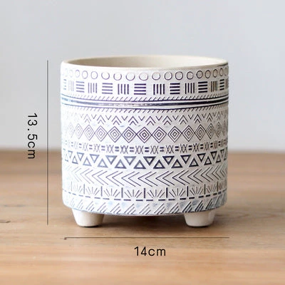 Staunton And Henry Modern Monochrome Plant Pots Home Accessories 12 Staunton And Henry Modern Monochrome Plant Pots Home Accessories