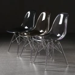 Staunton And Henry Eames DSW Style Clear Chair Furniture