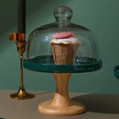 Staunton And Henry Footed Cake Stand With Dome