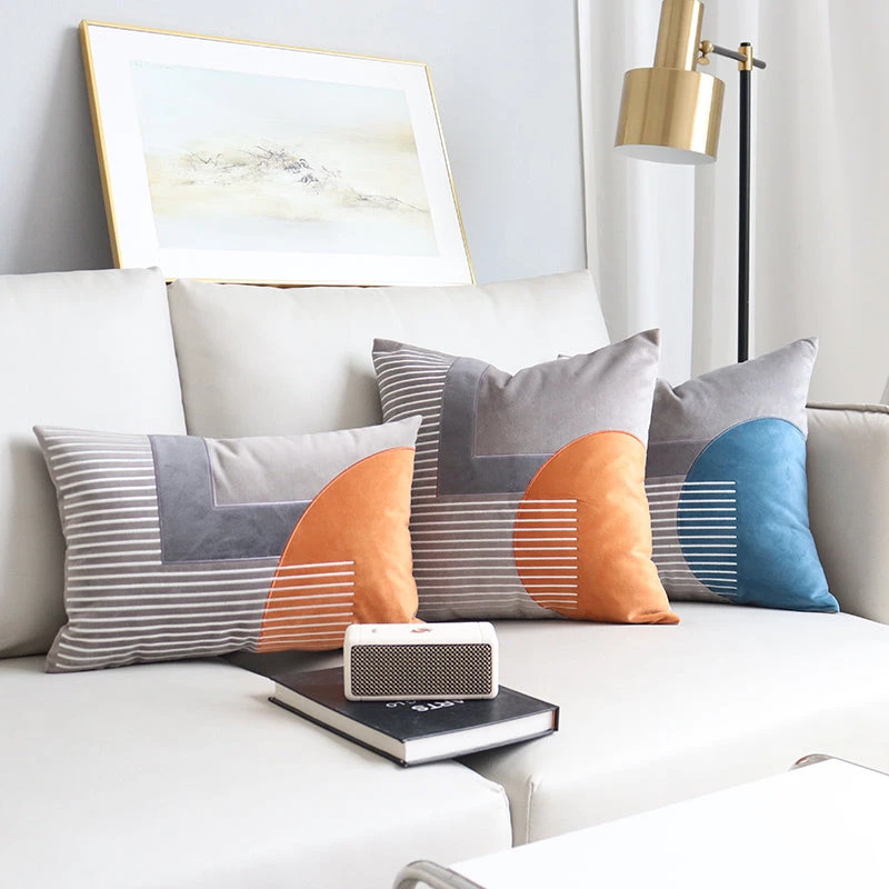 Staunton And Henry Modern Steel Blue And Gray Throw Cushion Home Accessories 4 Staunton And Henry Modern Steel Blue And Gray Throw Cushion Home Accessories