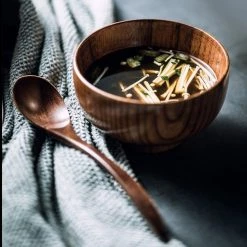 Staunton And Henry Japanese Style Wooden Rice Bowls Kitchen