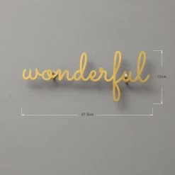 Staunton And Henry Wonderful Home Sweet Home Sign Metal Wall Art Home Accessories